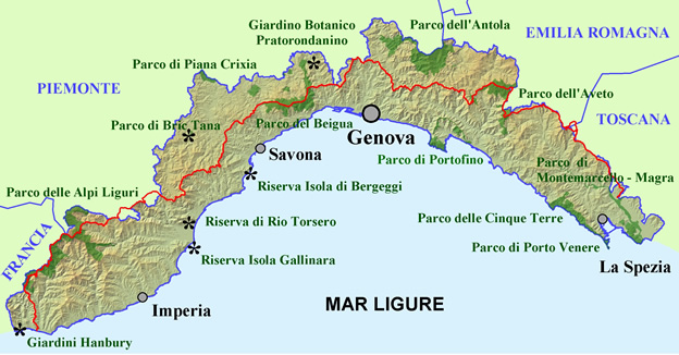 Alta via dei monti liguri